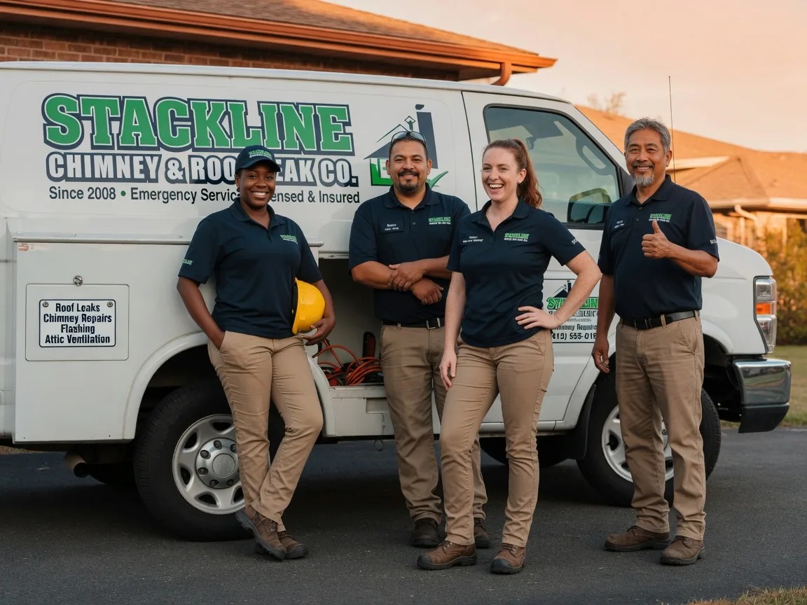 Chimney flashing repair company in Dodge, ND
